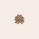 14k yg lela rose lace cocktail ring