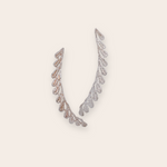 silver caroline earring