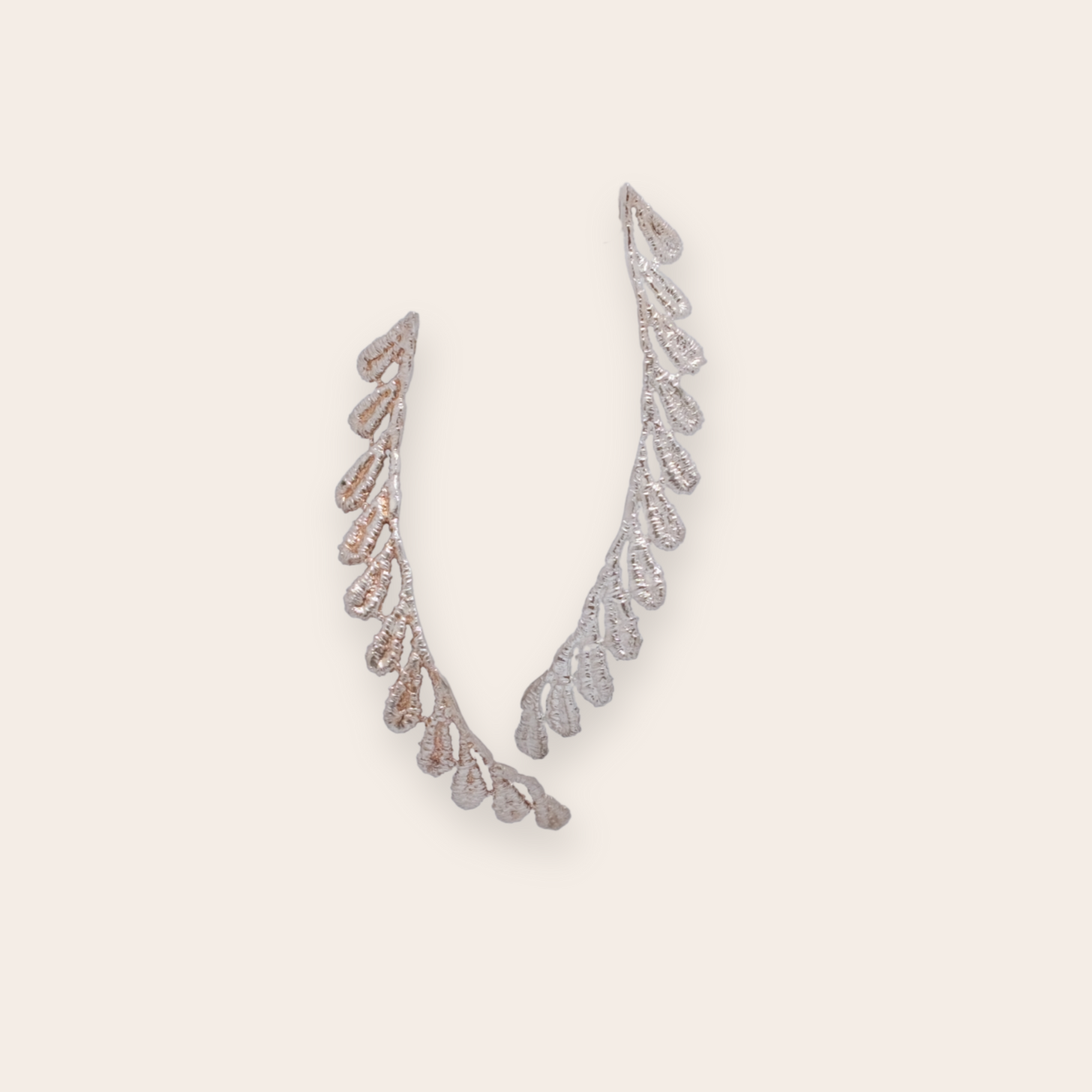 silver caroline earring