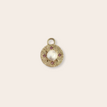 pearl charm w sapphires and lavender