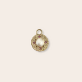 pearl charm w sapphires and lavender