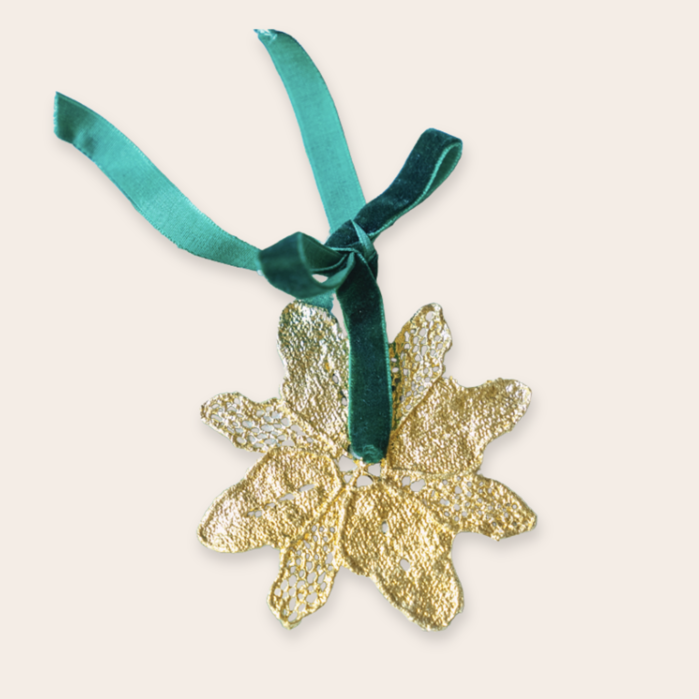 Medium Brass Lace Ornament
