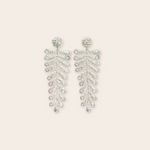 Silver Cedar Earring