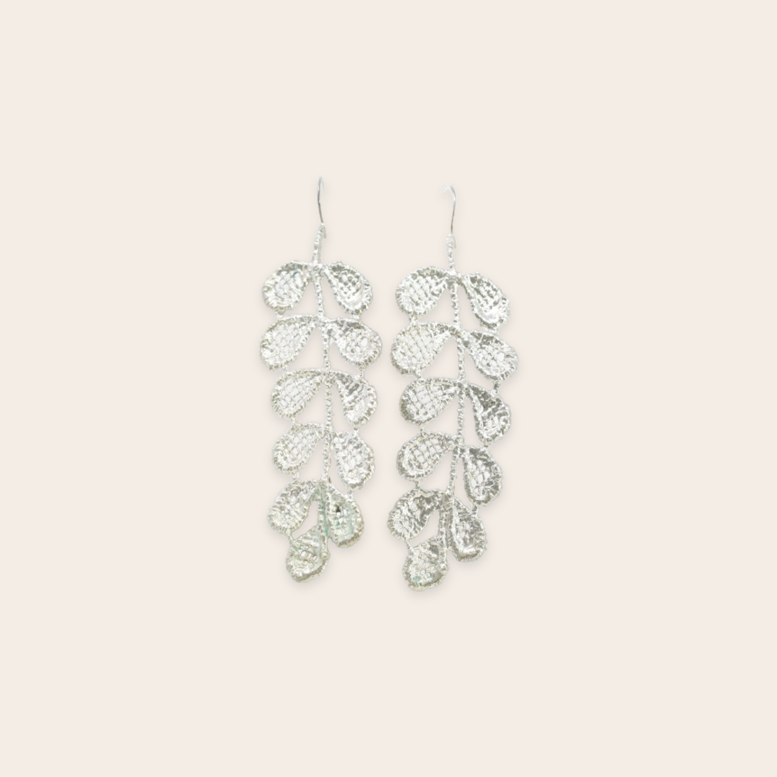 Silver Vine Earring