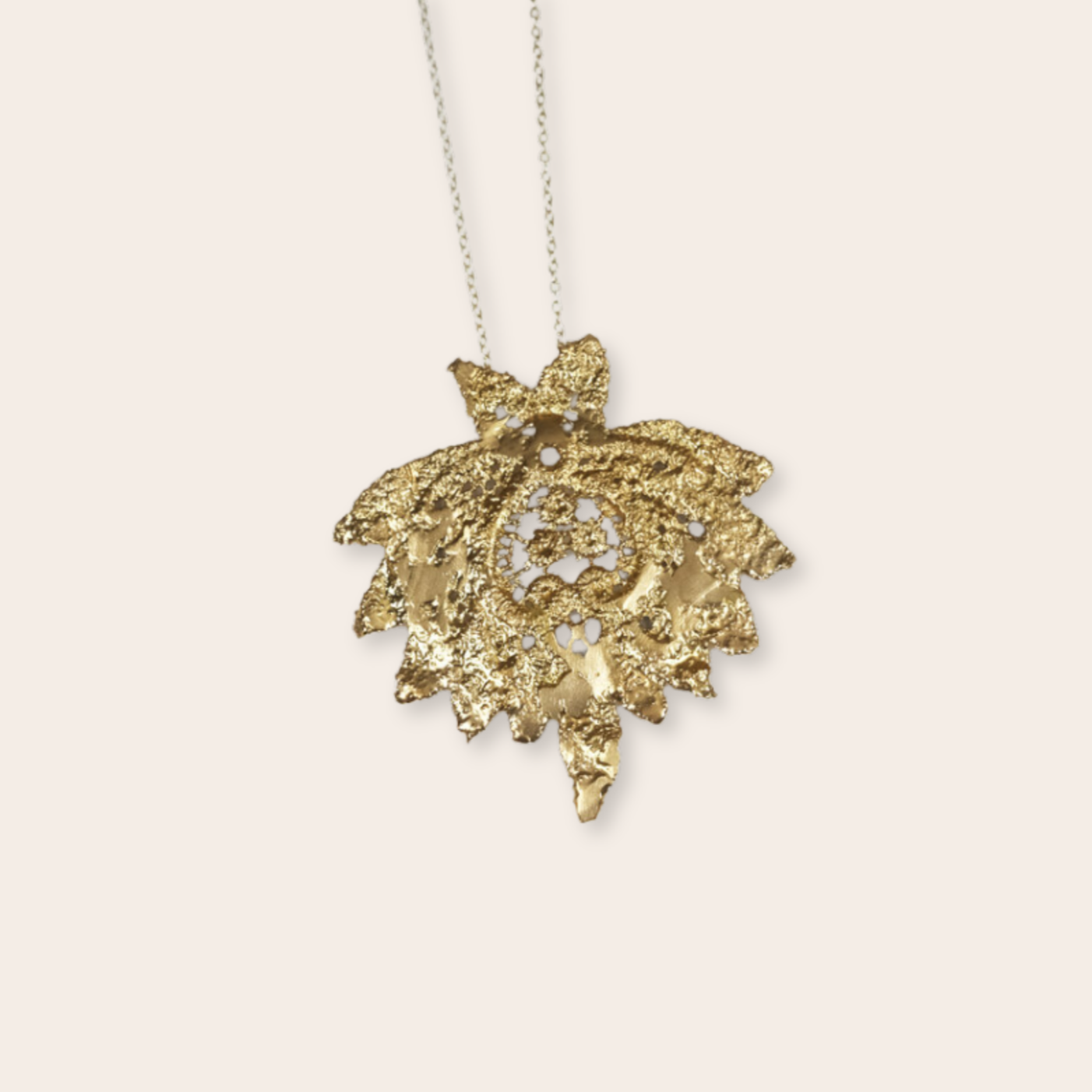 bronze figure pendant