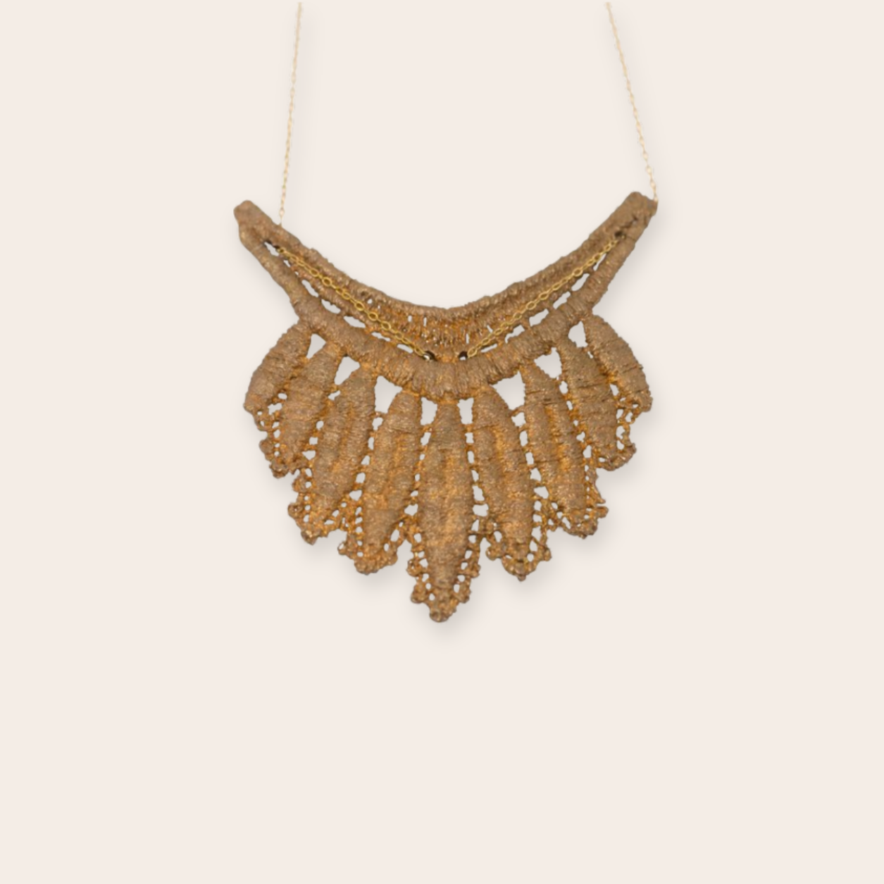 bronze cast lace