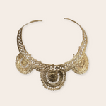 Bronze Vogue Collar Necklace