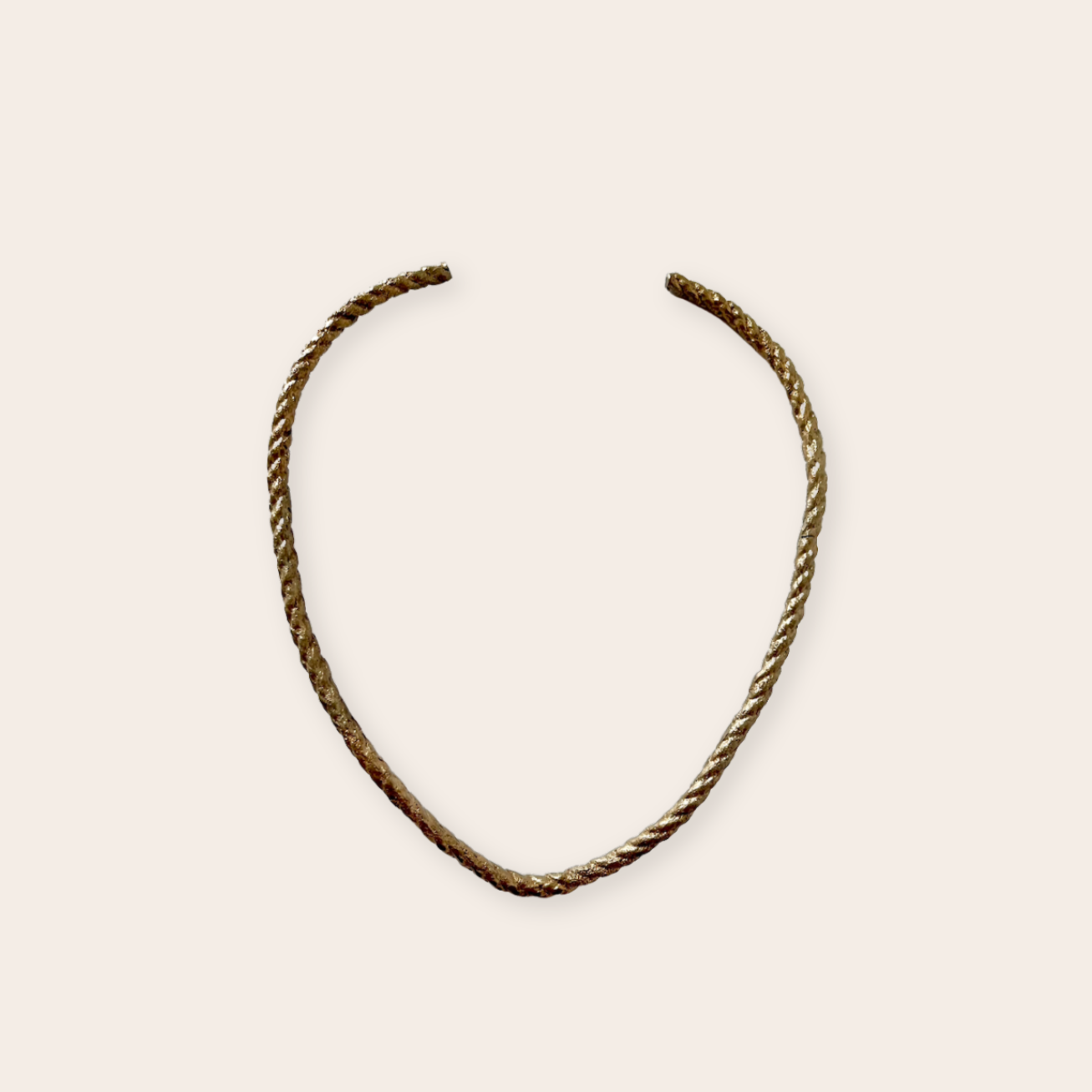 bronze rope larger collar