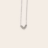 Silver Lace Necklace