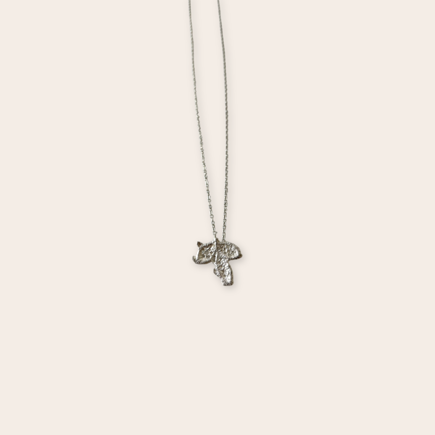 Silver Leaf Necklace