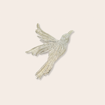 Silver Bird Brooch