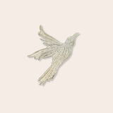 Silver Bird Brooch