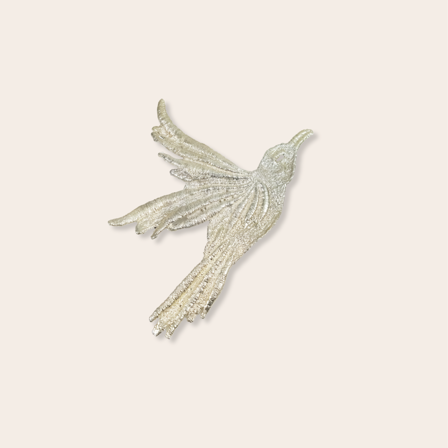 Silver Bird Brooch