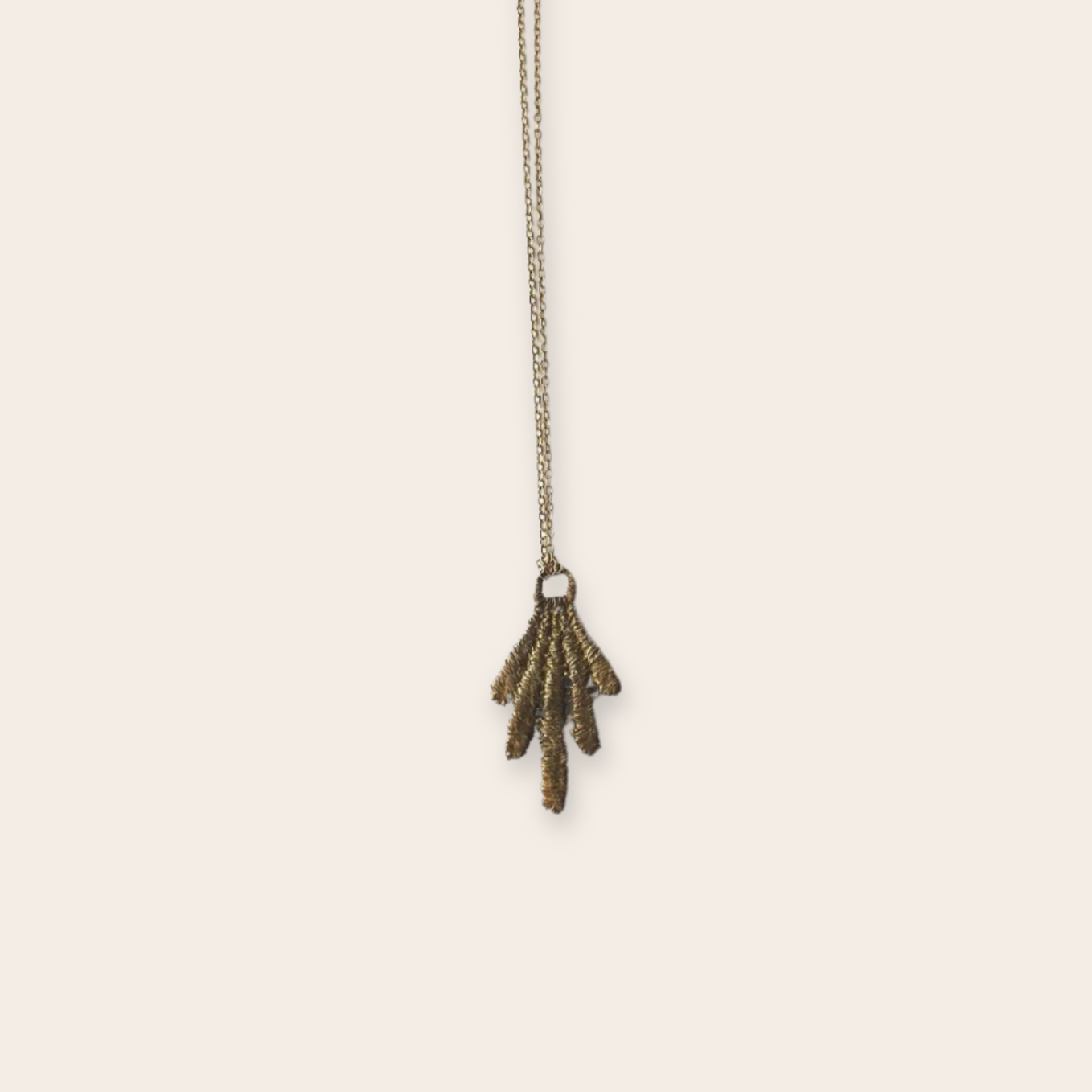 Bronze Drip Pendant